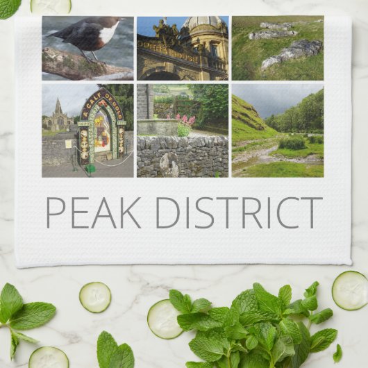 Peak District Geschirrtuch (Gefaltet)