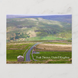 Peak District, Großbritannien Postkarte
