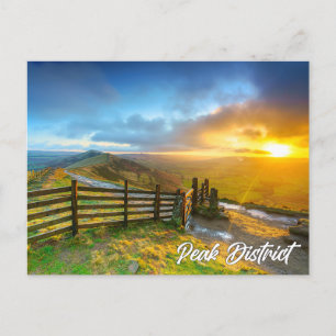 Peak-District-Nationalpark, England, Großbritannie Postkarte