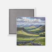 Peak-District-Nationalpark England Reise Magnet (Vorderseite/Rückseite)