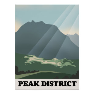 Peak-District-Nationalpark Poster