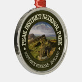 Peak District NP Ornament Aus Metall (Rechts)