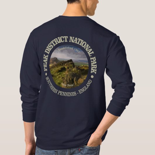 Peak District NP T-Shirt (Rückseite)