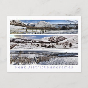 Peak District Panoramas Postkarte