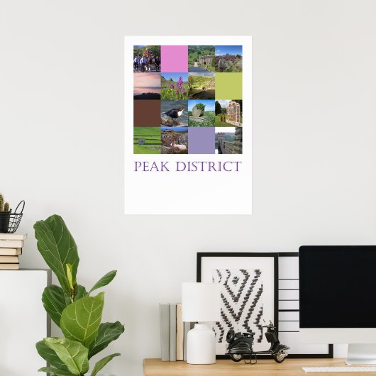 Peak District Poster (Heimbüro)