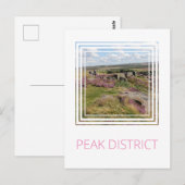 Peak District Postkarte (Vorne/Hinten)