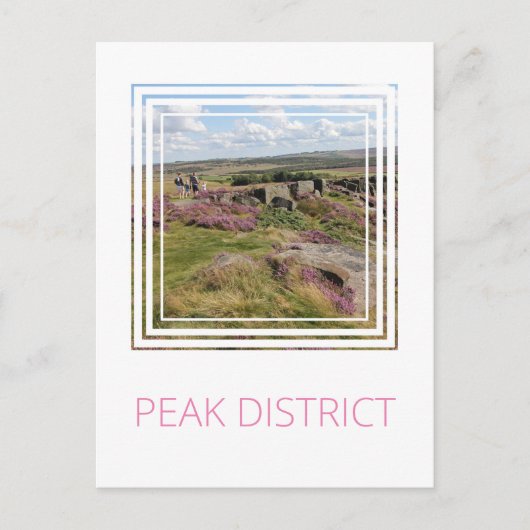 Peak District Postkarte (Vorderseite)