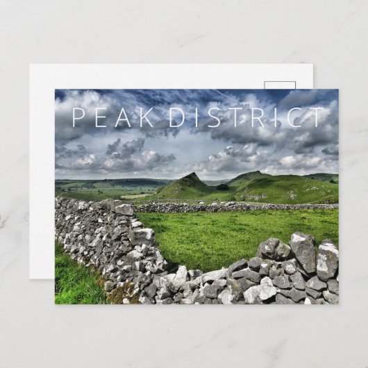 Peak District Postkarte (Vorne/Hinten)