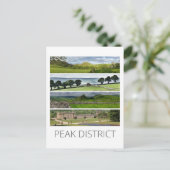 Peak District Postkarte (Stehend Vorderseite)