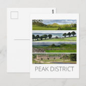 Peak District Postkarte (Vorne/Hinten)