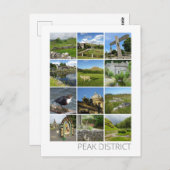 Peak District Postkarte (Vorne/Hinten)
