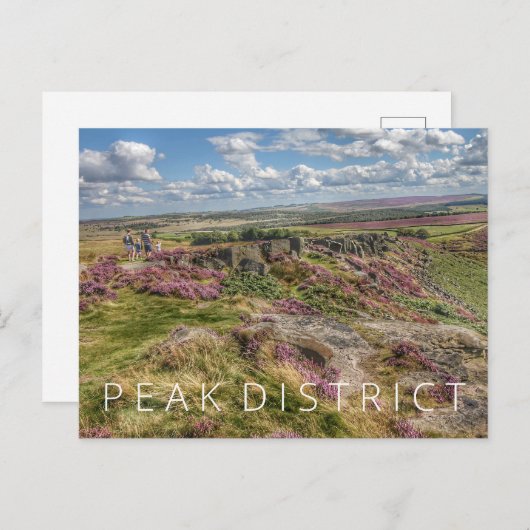 Peak District Postkarte (Vorne/Hinten)