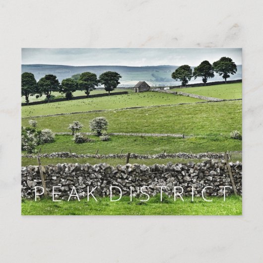 Peak District Postkarte (Vorderseite)