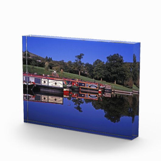 Peak Forest Canal Derbyshire England Fotoblock (Rechts)