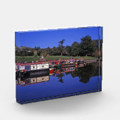 Peak Forest Canal Derbyshire England Fotoblock (Links)