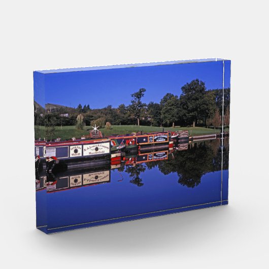 Peak Forest Canal Derbyshire England Fotoblock (Links)