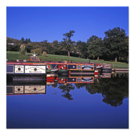 Peak Forest Canal Derbyshire England Fotodruck