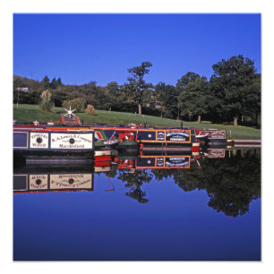 Peak Forest Canal Derbyshire England Fotodruck