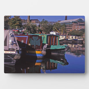 Peak Forest Canal Derbyshire England Fotoplatte