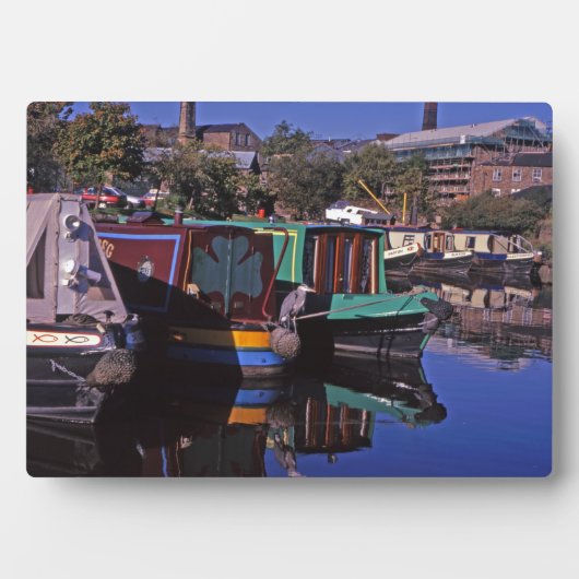 Peak Forest Canal Derbyshire England Fotoplatte (Vorderseite)