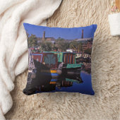 Peak Forest Canal Derbyshire England Kissen (Decke)