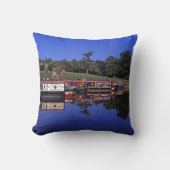 Peak Forest Canal Derbyshire England Kissen (Vorderseite)