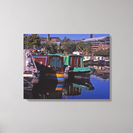 Peak Forest Canal Derbyshire England Leinwanddruck