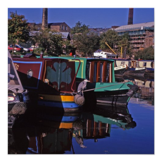 Peak Forest Canal Derbyshire England Poster (Vorderseite)