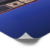 Peak Forest Canal Derbyshire England Poster (Ecke)