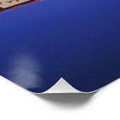 Peak Forest Canal Derbyshire England Poster (Ecke)