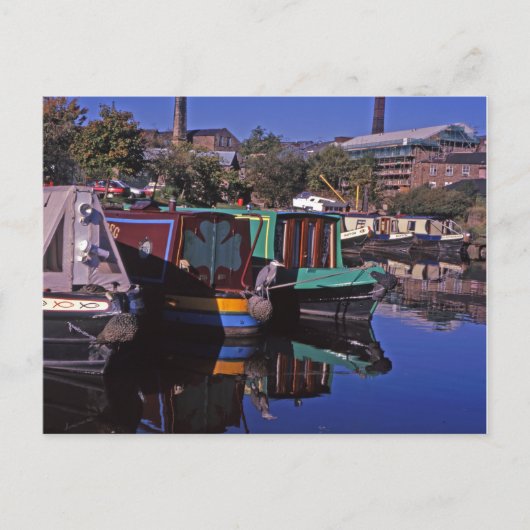 Peak Forest Canal Derbyshire England Postkarte (Vorderseite)