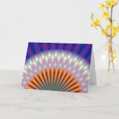 Peak-Grußkarte Karte (Gelbe Blume)