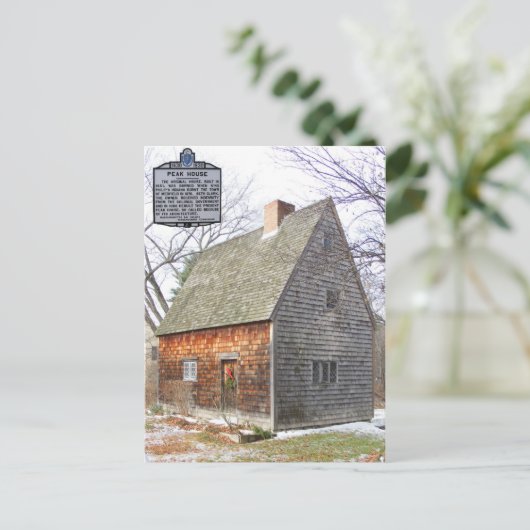 Peak House ~ Postkarte (Stehend Vorderseite)