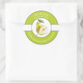 Peak-Jam-Label Runder Aufkleber (Tasche)