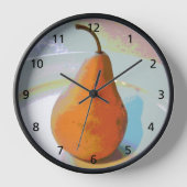 Peak Still Life 1 Wall Clock Uhr (Vorderseite)