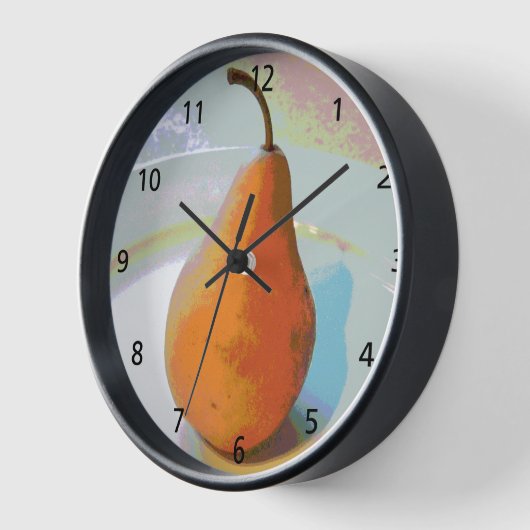 Peak Still Life 1 Wall Clock Uhr (Winkel)