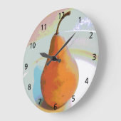 Peak Still Life Große Wanduhr (Winkel)