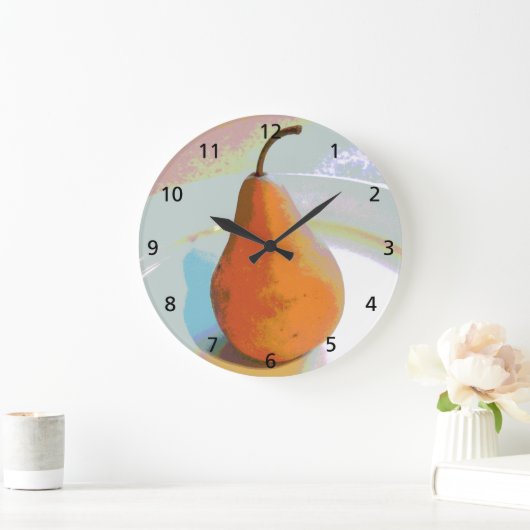 Peak Still Life Große Wanduhr (Zuhause)