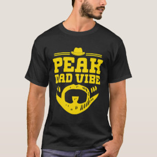 Peak Vater Cool Eltern Kind Mama Vater Familie Da T-Shirt