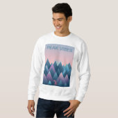Peak Vibes: Mountain Adventure Sweatshirt (Vorne ganz)