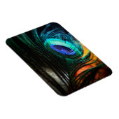 Peakcock Feather up nah und Personal Magnet (Rechte Seite)