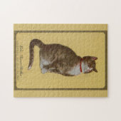 Peake, Chessie's Old Man Tomcat Tabbykatze Puzzle (Horizontal)