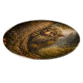 Peaking Norwegian Troll, Cutting Board Schneidebrett (Ecke)