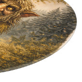 Peaking Norwegian Troll, Cutting Board Schneidebrett (Ecke)