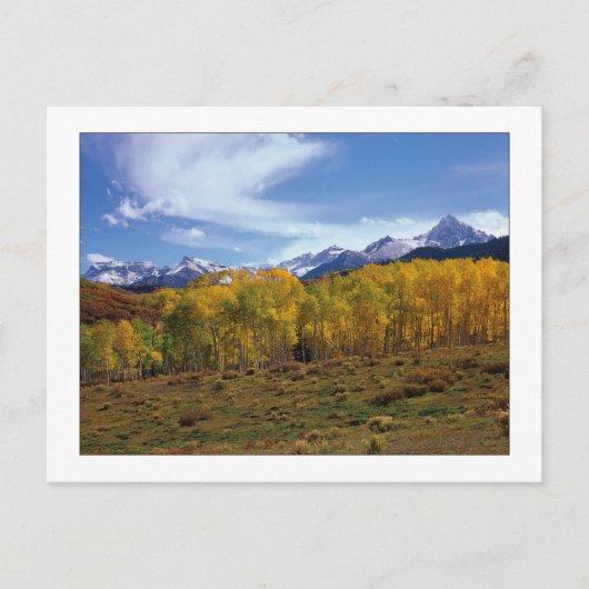 "Peaks-In-View" Postkarte (Vorderseite)