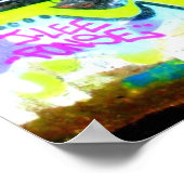 Peaks Island, Maine graffiti Poster (Ecke)
