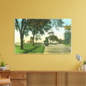 Peaks Island View of Pumpkin Knob Leinwanddruck (Insitu (Wohnzimmer))