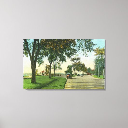 Peaks Island View of Pumpkin Knob Leinwanddruck (Vorderseite)