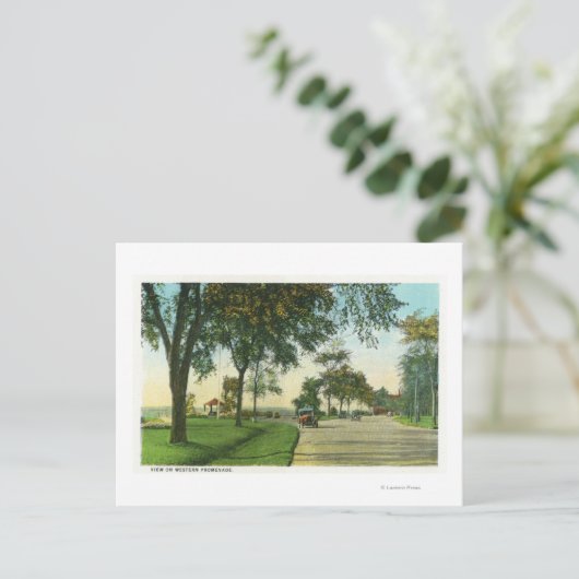 Peaks Island View of Pumpkin Knob Postkarte (Stehend Vorderseite)