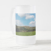 Peaks Landschaft Mattglas Bierglas (Vorderseite Links)